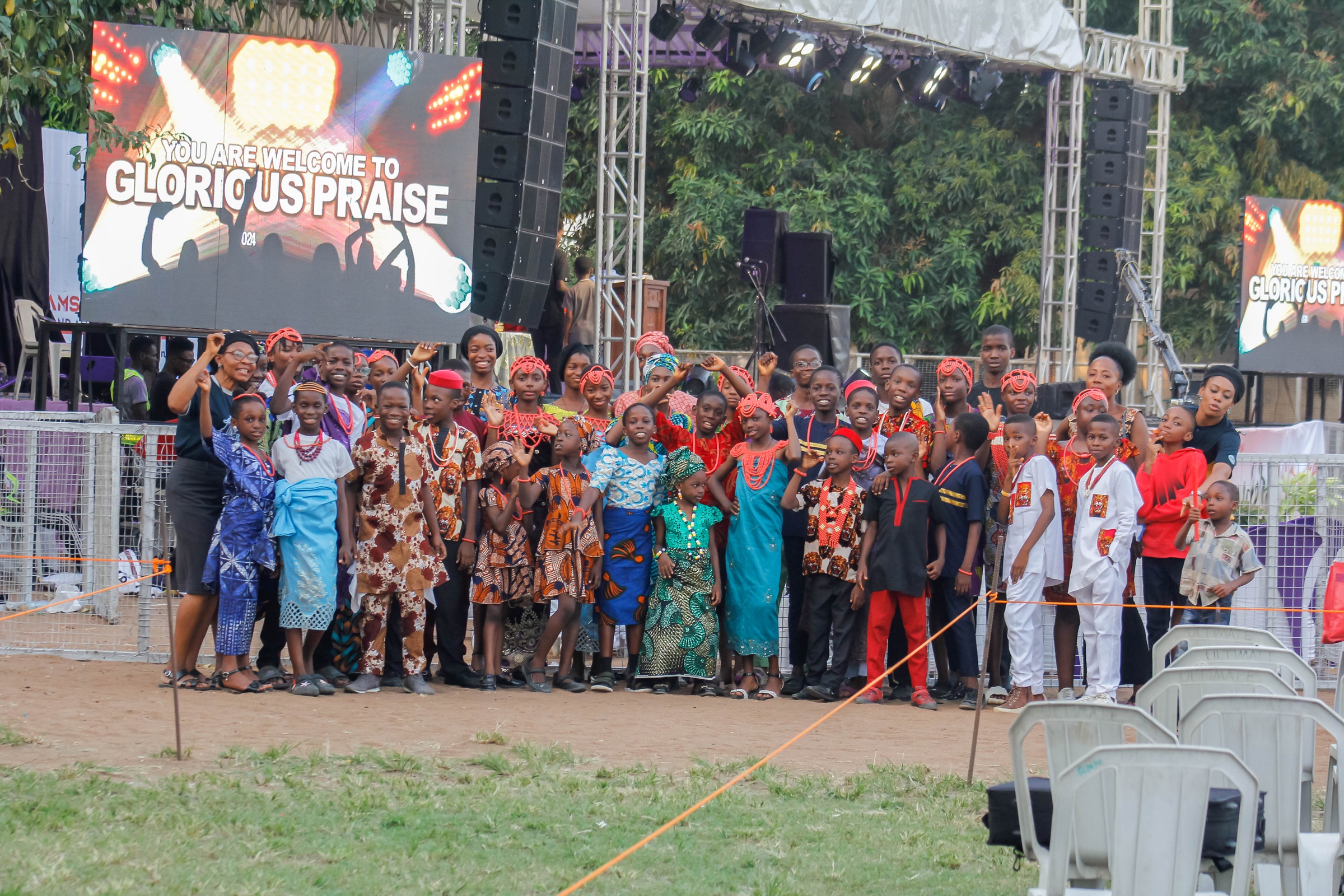The Grand Altar Choir Ministration at Glorious Praise